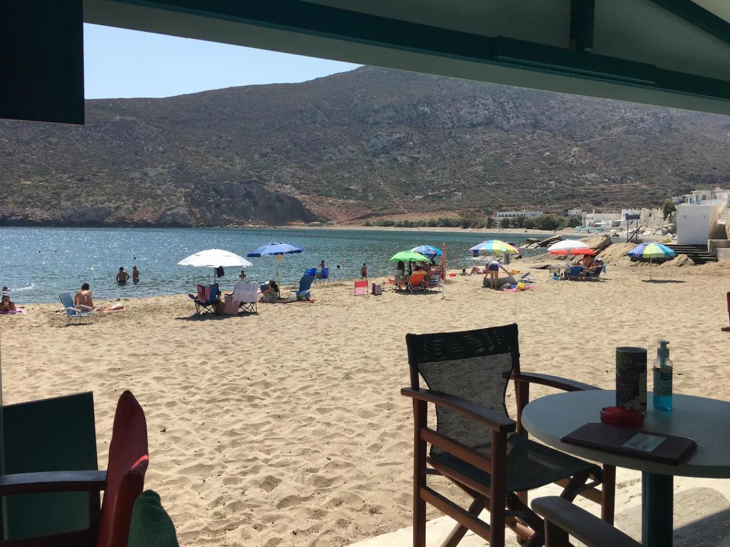 Cozy Studio In Beautiful Apollonas Beach Naxos Apollon  Exterior photo